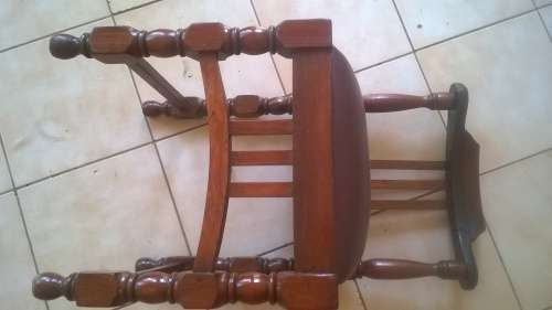 Exquisite, characterful VINTAGE Kiaat Chair